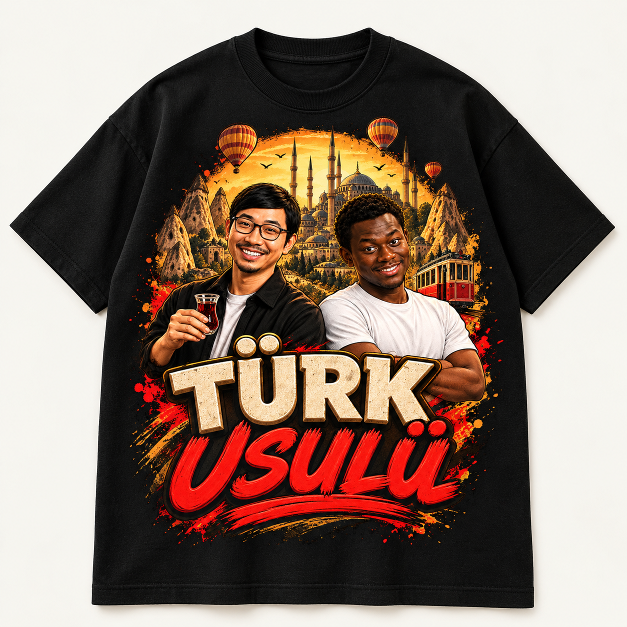 Türk Usulü T-Shirt design concept